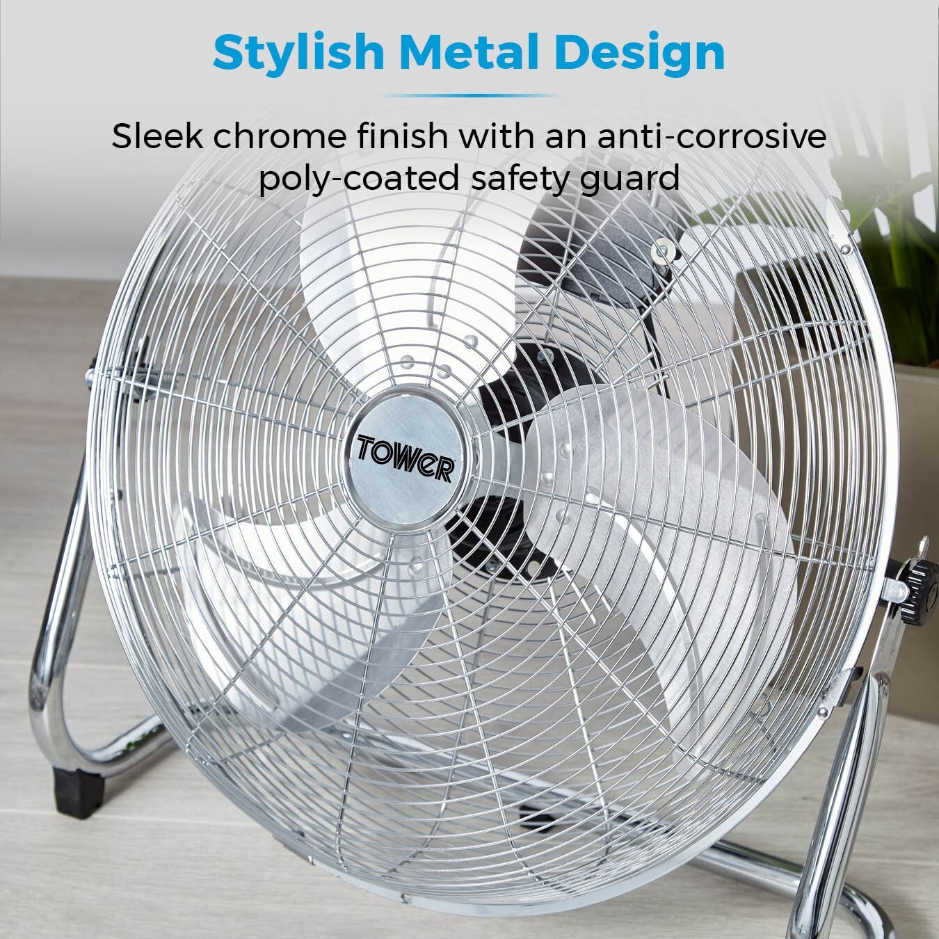 Tower T662000 18 in Velocity Floor Fan - Silver for sale online | eBay 