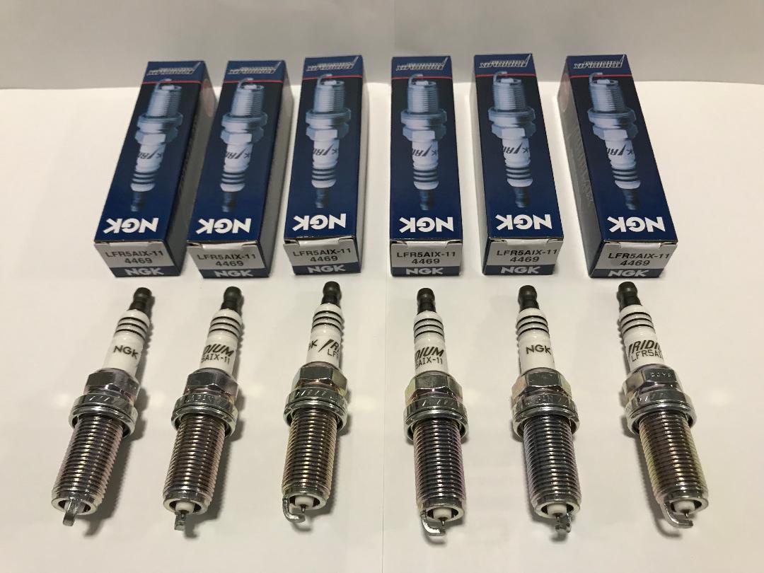 Ngk Iridium Ix Spark Plugs Lfr5aix-11 4469 Lot Of 6 - New In Open Box