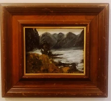 Vintage Landscape Painting