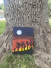 Hand Painting Canvas