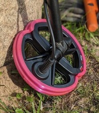 Minelab Equinox or CTX 6" Coil Bumper- Contoured Rubber Guard. T-PINK 