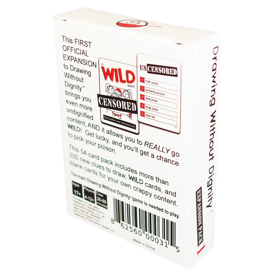 Drawing Without Dignity: Expansion Pack 1 to the Original Adult Party Game - Image 2 of 4