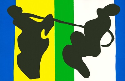Henri Matisse Lithograph ''Le Cowboy'' from the 1983 MoMA Jazz Portfolio