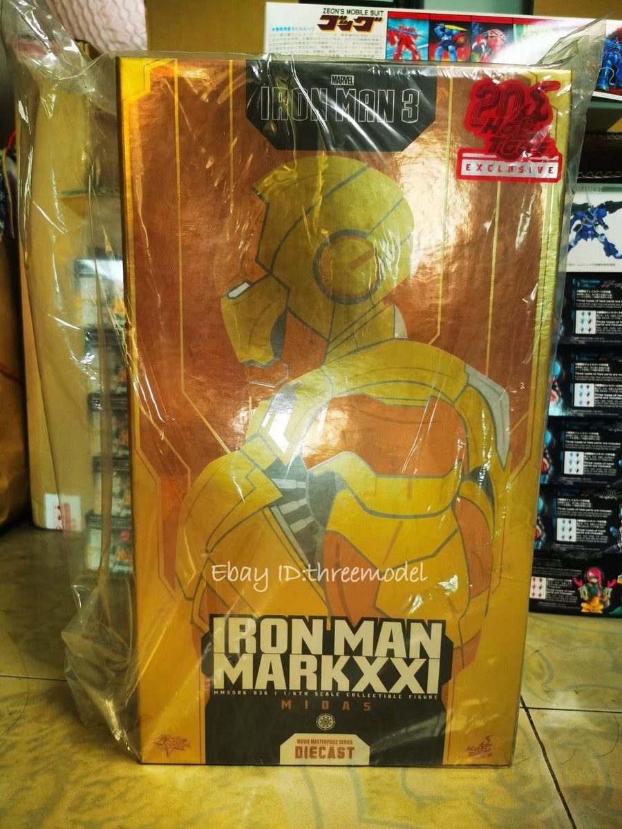Hot Toys HT 1/6 MMS586D36 Iron Man 3 MARK21 MK21 Midas Action