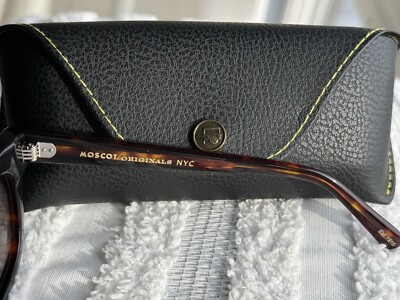 New Gift Set- Moscot Fritz Tortoise Frame + Brown Polarized Lens