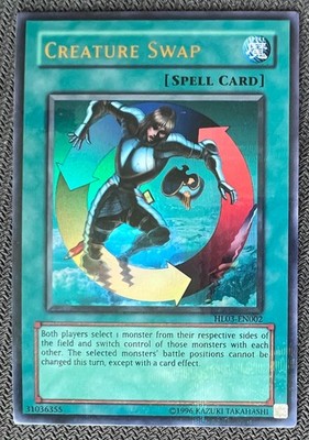 Yugioh Creature Swap Unlimited Edition Parallel Rare HL03-EN002 NM