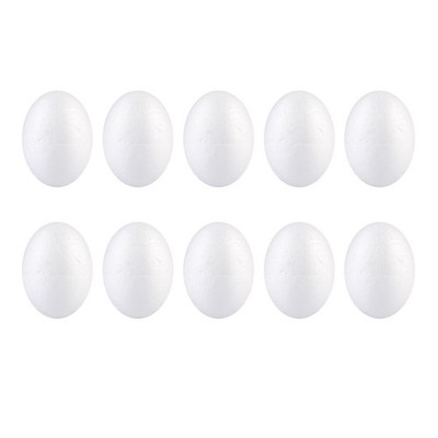 50 Pcs 6 cm Foam Eggs Multi Purpose Painting Supply for Easter Crafts