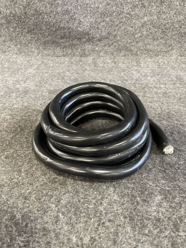 FIRMERST Insulated Electrical Wire 10ft, 10Awg, 3C, Copper, Black