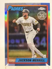 2025 Topps Chrome Update Series - 1990 Topps Baseball Jackson Merrill #90CU-5