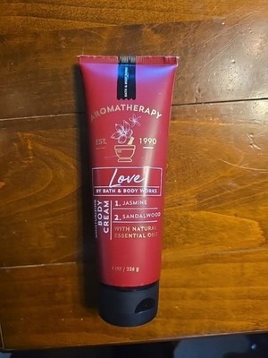 Bath & Body Works Aromatherapy Love Jasmine Sandalwood Cream Essential Oils