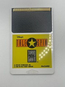 TaleSpin (TurboGrafx-16, 1991) - w/ Jewel Case & Manual - HuCard