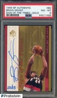 1999 SP Authentic Basketball Gold Brian Grant #BG PSA 8