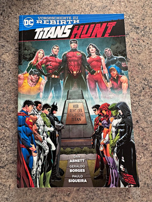 DC Comics Rebirth Titans Hunt Graphic Novel Softcover Deutsch Abnett Borges