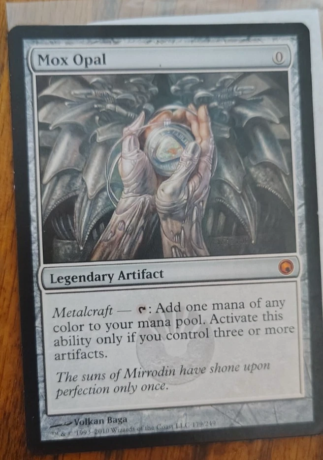 Mox Opal Magic: The Gathering Individual Trading Card Games for