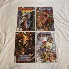Master of the Universe Comic Books Lot (4) DC Comics, Image Comics