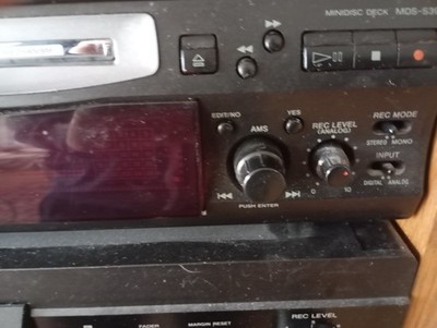 SONY MDS-S39 MiniDisc Deck Recorder Player