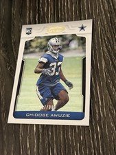 2017 Paninj Certified Rookies /999 #191 CHIDOBE AWUZIE Football Card Rookie RC. rookie card picture