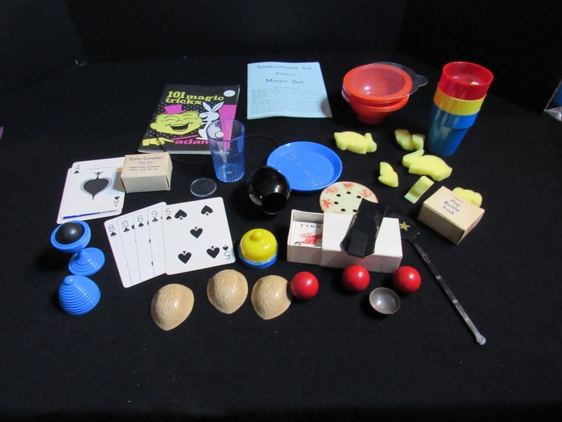 Vintage Adams Magic Trick Set - PLEASE READ DESCRIPTION