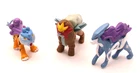 Raikou Entei Suicune Vintage 1999 Nintendo Tomy Pokémon CGTSJ r5