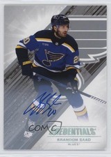 2024-25 Upper Deck Credentials Auto Brandon Saad #76 Auto 11k6