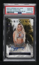 2023 Chronicles WWE Origins Blue 46/49 Tiffany Stratton PSA 10 GEM MT Auto 1fl4