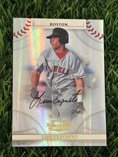 Luis Exposito 2008 Donruss Threads Gold Signatures #58 Auto /971 Boston Red Sox