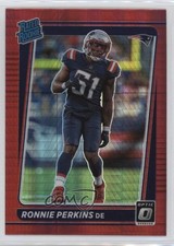 2021 Panini Donruss Optic Rated Rookie Red Hyper Prizm Ronnie Perkins #283 1e5k