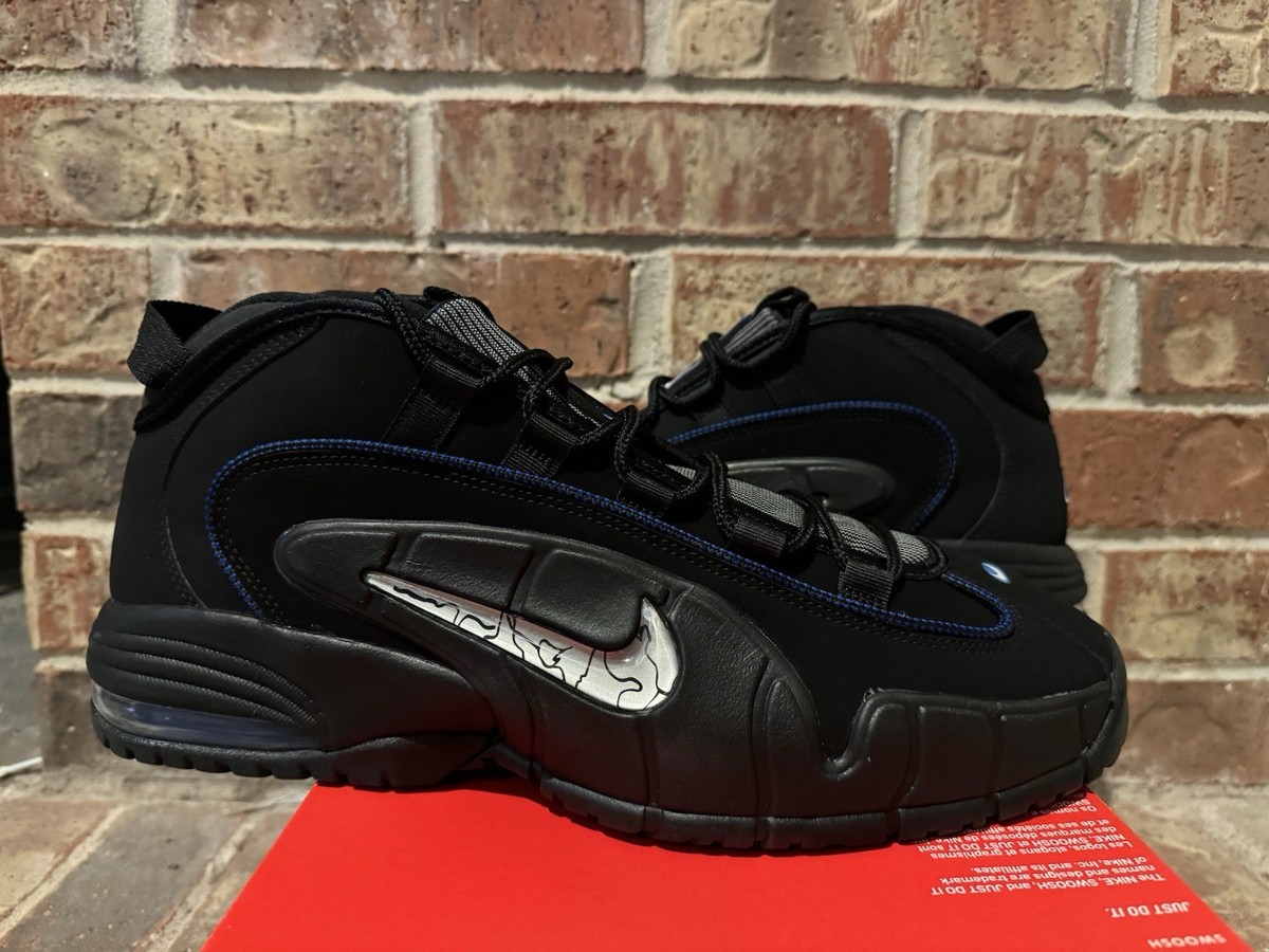 Nike バスケットボールシューズ DN2487-002 10.5 New 15 Nike Air Max Penny 1 All Star Black Metallic Silver