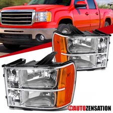 Fit 2007-2013 Gmc Sierra 1500 2500hd Denali Headlights Signal Lamps Leftright Fit 2007-2013 Gmc Sierra 1500 2500hd Denali Headlights Signal Lamps Leftright