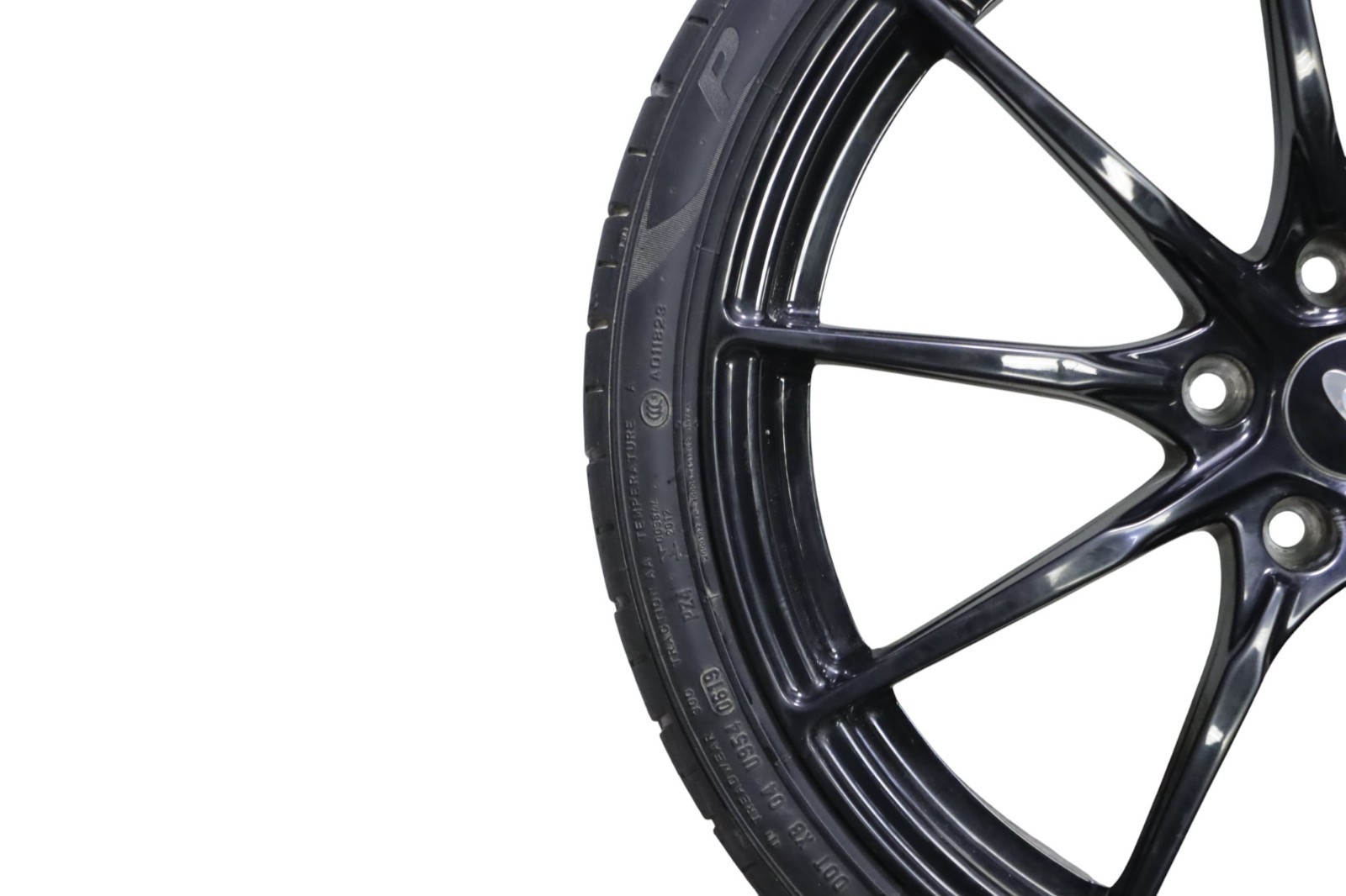 McLaren 600LT Front 19 inch 19 x 8 Original Wheel Rim & Tire 2019 2020 OEM