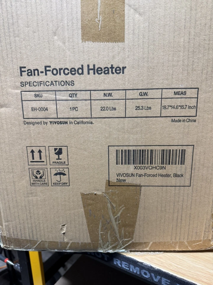 VIVOSUN 8500W Calentador Eléctrico de Garaje Calentador de Techo con Protección Remota contra Sobrecalentamiento Foto 2 de 4