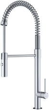 Karran USA KKF220 Bluffton 1.8 GPM 1 Hole Kitchen Faucet - Stainless Steel