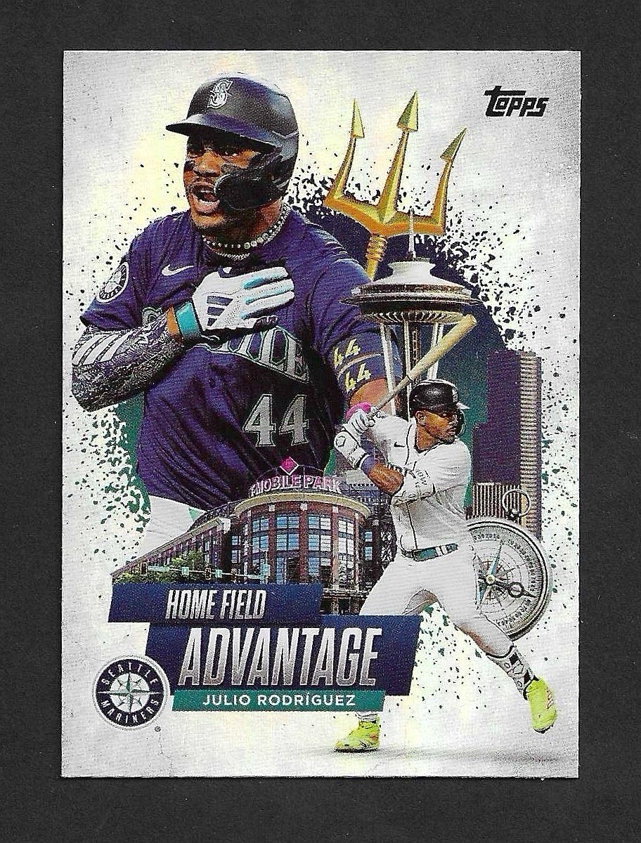 JULIO RODRIGUEZ 2025 Topps Home Field Advantage #HA-3 CASE HIT SSP Mariners