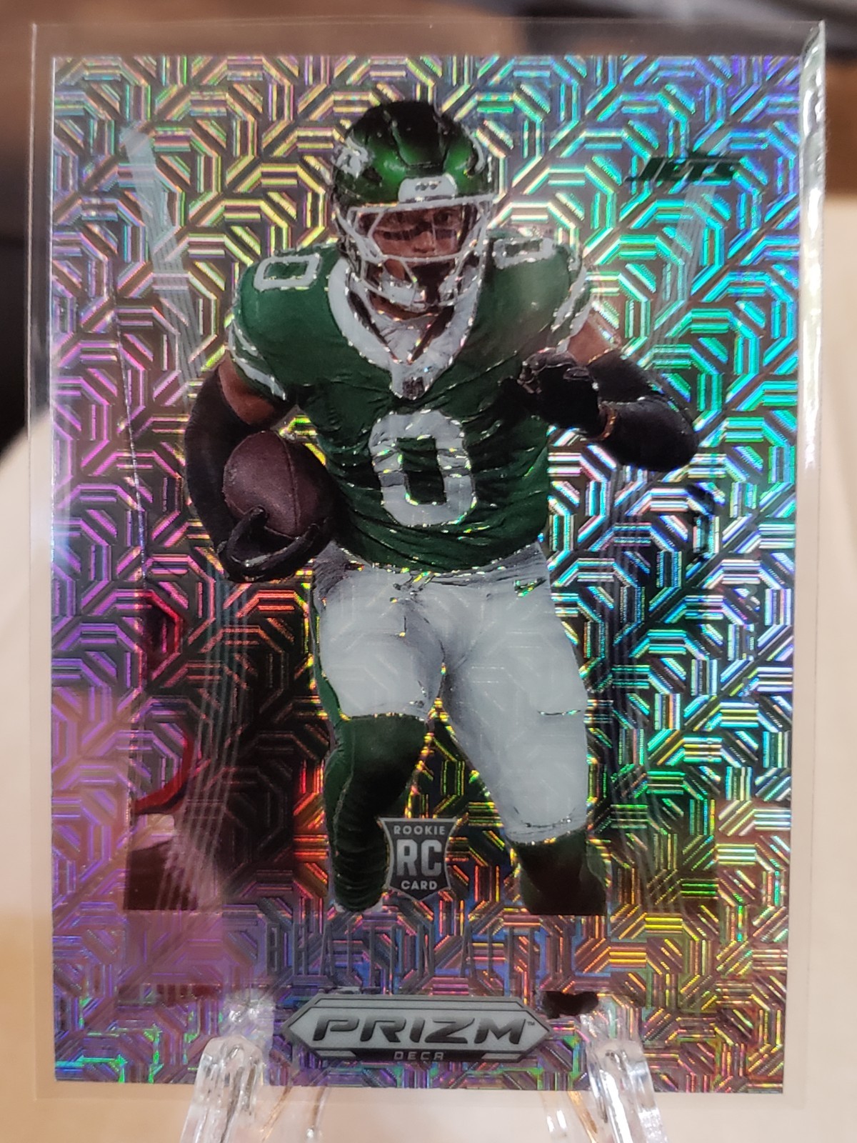 2024 Panini Prizm Deca Braelon Allen Mojo Prizm /30 RC #233 New York Jets Rookie