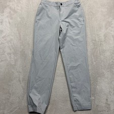Banana Republic Pants Men's 30 Gray Stretch Travel Commuter Jogger Elastic Waist