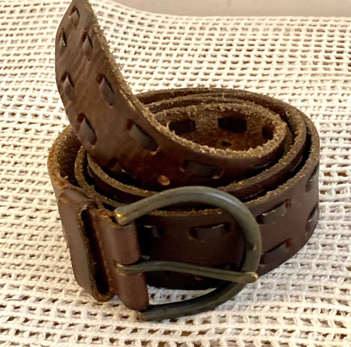 Mossimo Brown Leather Adjustable Belt‎ Sz. M Mossimo Supply Co Womens Leather Suede Brown Belt ~ Sz L | eBay main image 4