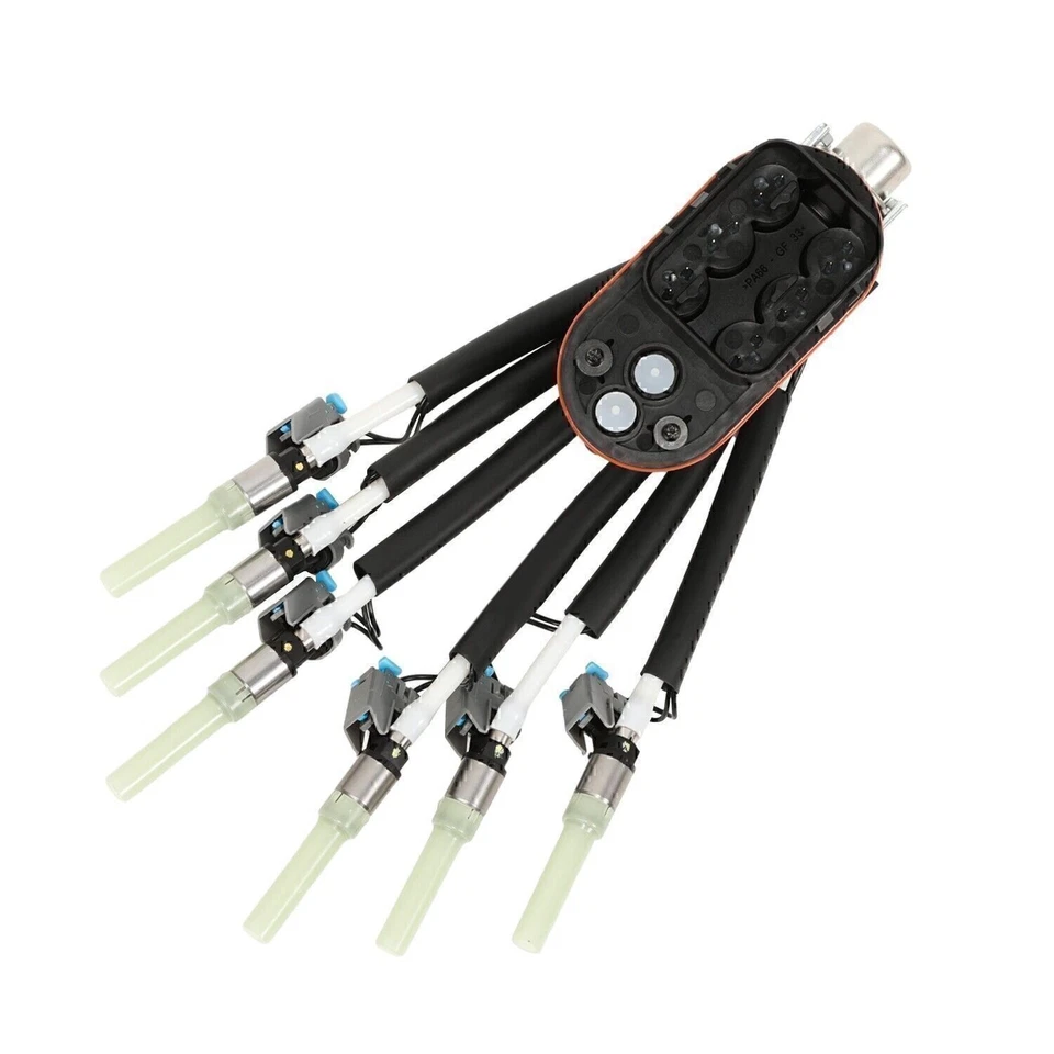 FJ503 Spider Fuel Injectors 6 Cylinder For GMC Chevy Express Silverado 1500 4.3L - Image 3 of 4