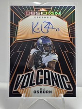 2023 Panini Obsidian - Volcanic Signatures K.J. Osborn #VS-KOS Electric Etch /49