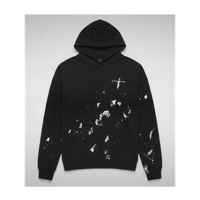 Manière De Voir Kapuzenpullover Herren XL schwarz weiß Langarm Druckgrafik