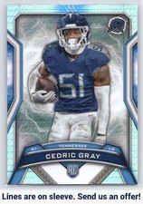 2024 Topps Resurgence #193 Cedric Gray Prism