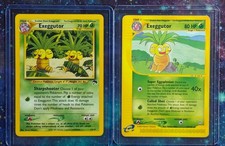 2001 Pokemon SOUTHERN ISLANDS Exeggutor Promo + AQUAPOLIS Exeggutor (2) Card Set