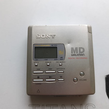 Sony MD MiniDisc Recorder Walkman MZ-R55 Used Working Only Unit