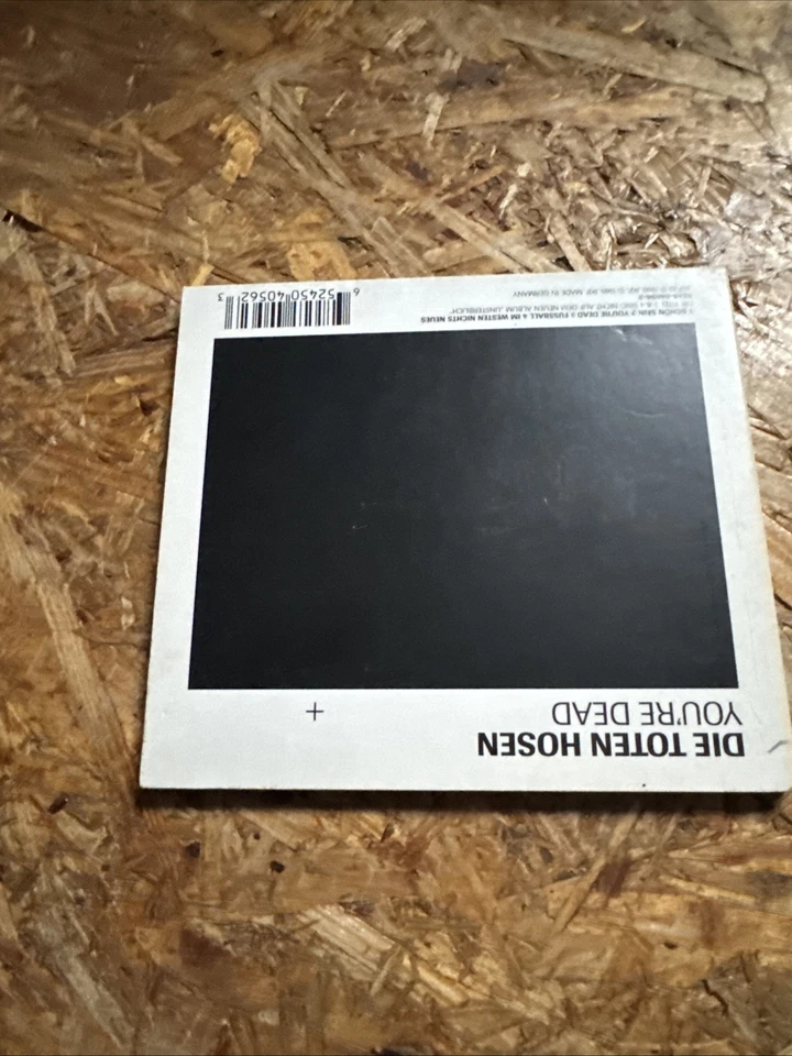 CD: Die Toten Hosen - Schön Sein (Single/Maxi, 1999) Campino Digi - Bild 4 von 4