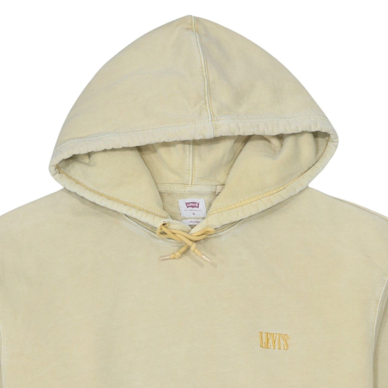 Levi'S Yellow Hoodie Mens M image 3