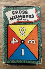 1960 VTG Russell MFG Company Cross Numbers Vol IV Miniature Playing Card Game