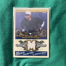 MANNY MACHADO 2011 GOODWIN CHAMPIONS PRE ROOKIE RELIC CARD ORIOLES PADRES