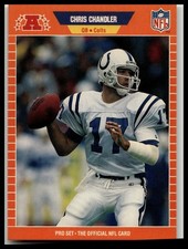 1989 Pro Set #159 Chris Chandler