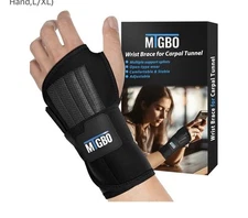 MTGBO Wrist Brace for Carpal Tunnel - Right Hand, L/XL