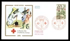 Mayfairstamps France FDC 1978 Rat Having Tea Red Cross First Day Cover aaz_26629