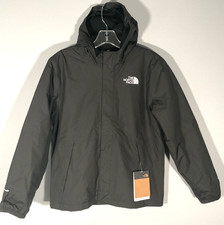The North Face Warm Antora Kid's Size L 12 Black Rain Jacket NWT